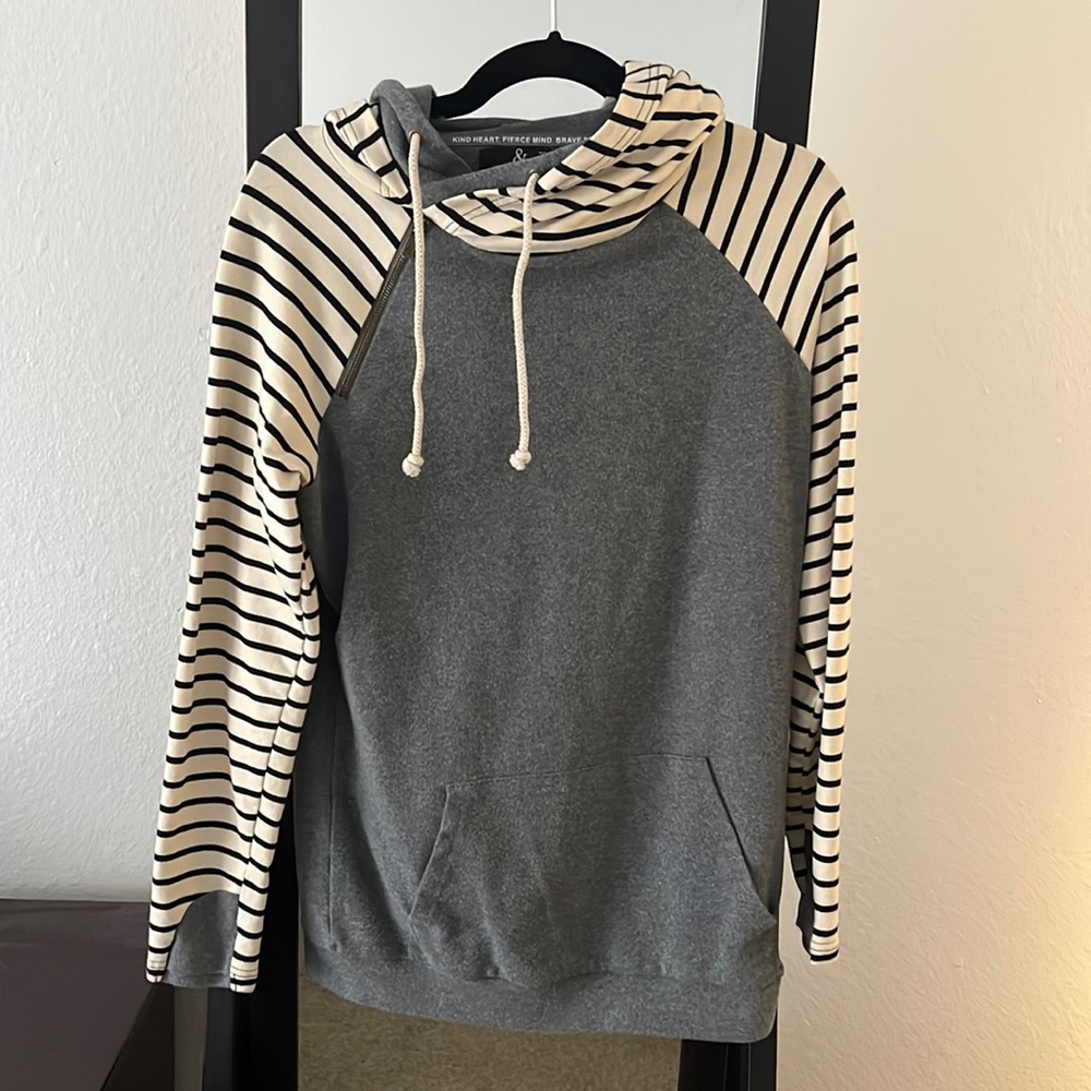 Double hood hoodie